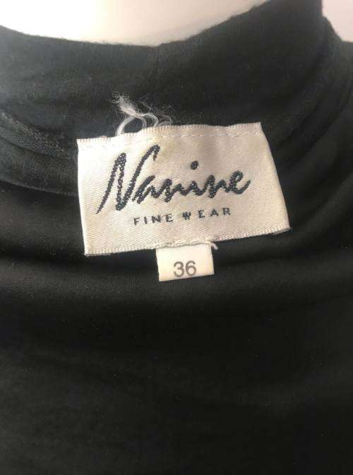 Silky black top size 36