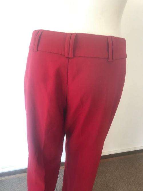 Striking red formal pants Size 34
