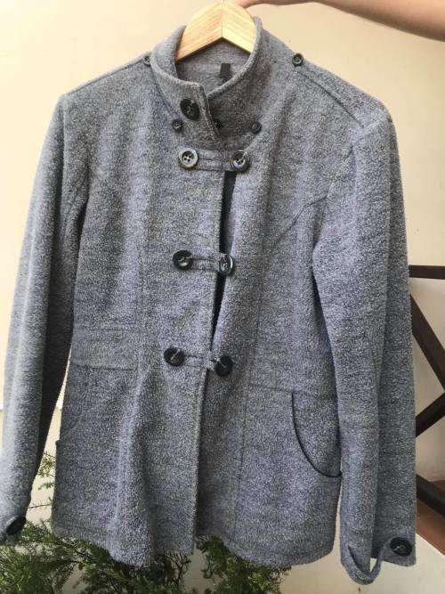 Woolworths grey coat size 12