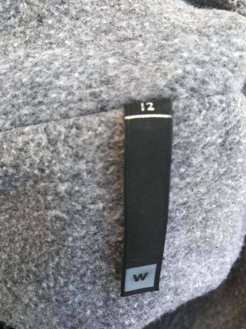 Woolworths grey coat size 12