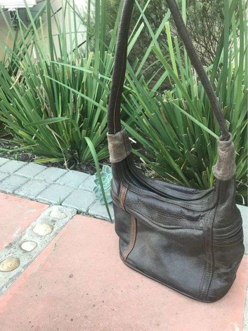 Leather handbags