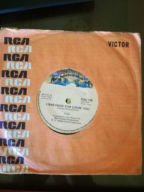 Kiss - I was made for Lovin' You 7" Single