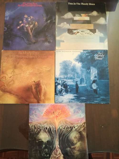 The Moody Blues - 5 LP Bundle (3 Imports)