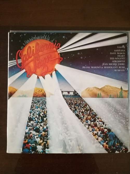 California Jam 2 - Live 2LP compilation feat. few Aerosmith tracks