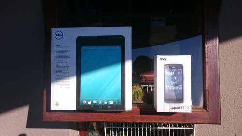 **still sealed** Dell Tablet + Phone