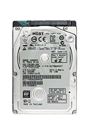 500GB 2.5 inch Hard Drive (SATA3 Internal, laptop formfactor) + 1 Year Unlimited GoogleCloud Storage