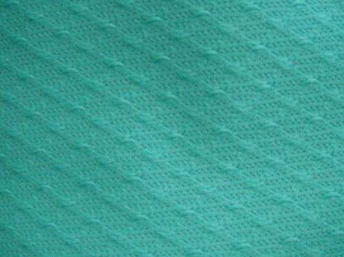 3 metres TEAL CRIMPLENE MATERIAL (160 cm wide) - almost as rare as hens' teeth!