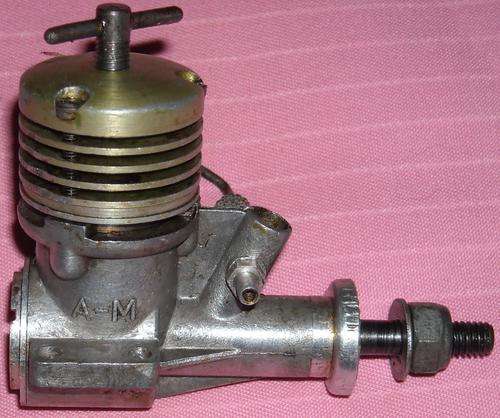 VINTAGE ALAN MERCURY (AM) DIESEL MODEL AIRPLANE ENGINE