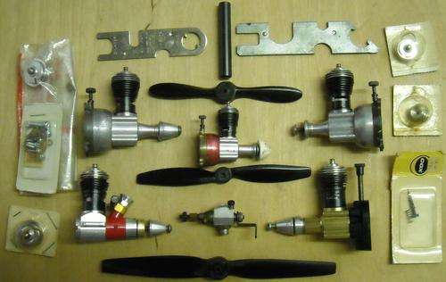 SELECTION OF COX MODEL AEROPLANE ENGINES, ETC.