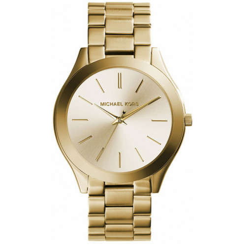 ORIGINAL LADIES MICHAEL KORS GOLD TONE WATCH MK3179
