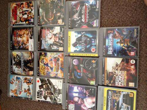 Great ps3 game Bundle with all kinds of games no reserve