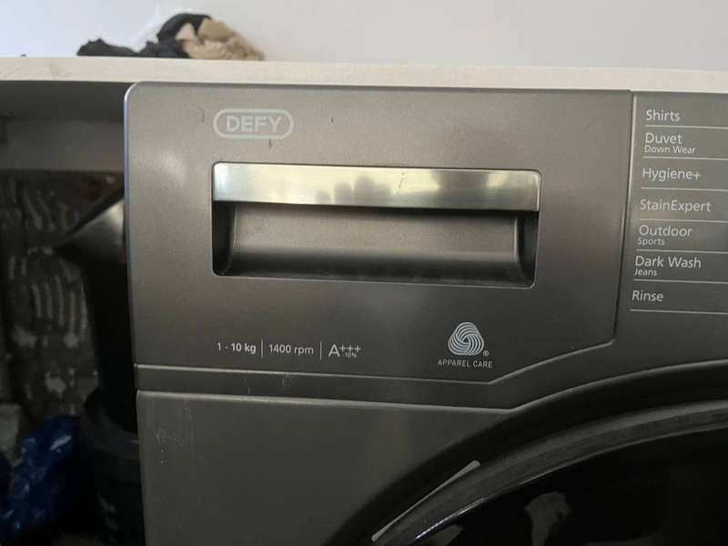 Defy - Front Loader - Washing Machine - 10kg - SteamCure