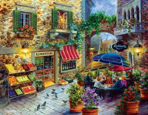 DIY Diamond Painting- Coffee Shop