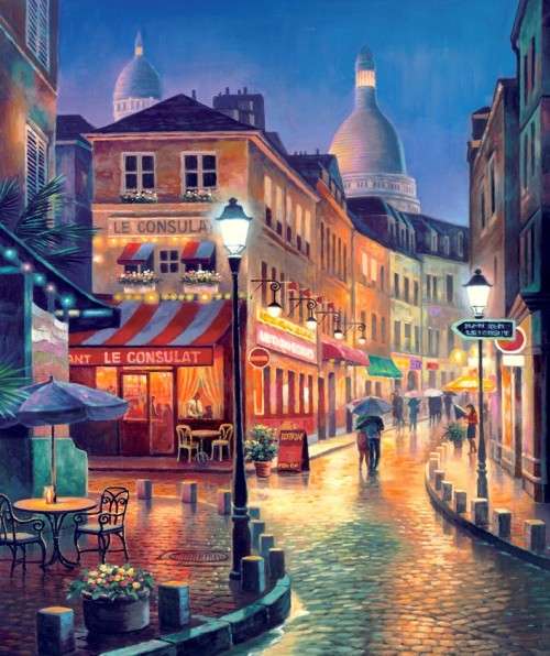 DIY Diamond Painting- Night Stroll