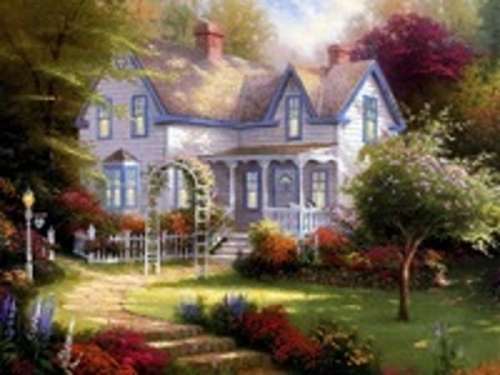 DIY Diamond Painting- Garden Villa
