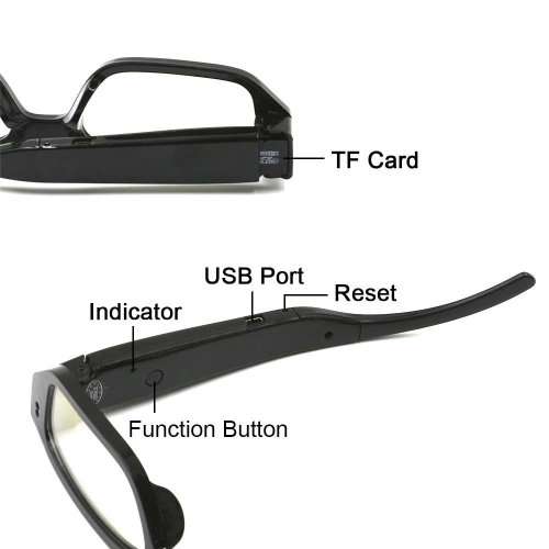 HD720P Video Camera Eyewear Glasses Mini DVR Camera /Sunglasses Camera