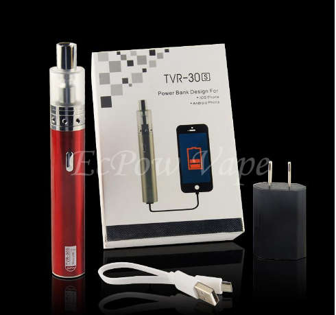 TVR Electronic Cigarettes New Vapes Kit Huge Vapor Vaporizer Pen With Power Bank Fuction