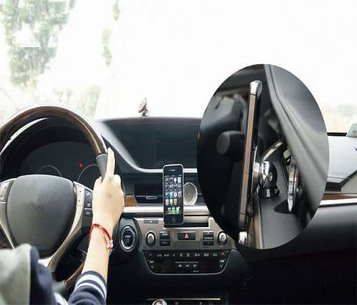 Magnetic Cell Phone Holder for Car - Auto Dash Mount