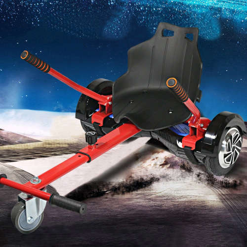 Adjustable Hoverboard Kart Seat Attachment Holder Accessory for 6.5"8"10"(Not Included Balance Board