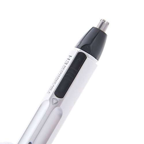 ROZIA Men's 2 In1 Rechargeable Electronic Hair Trimmer  Ear, Nose, Mustache and Beard, Wet and Dry