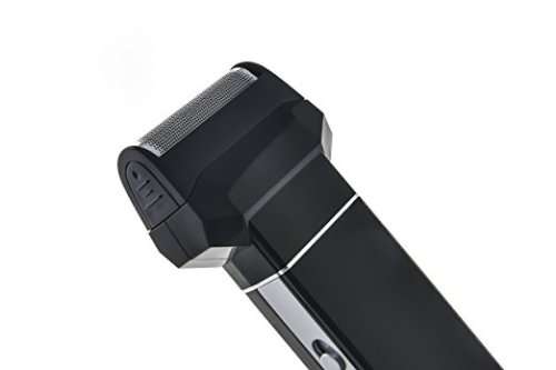 Rozia Premium Mens Rechargeable 3-in-1 Travel Electric Hair Clipper, Efficient Nose Trimmer & Handy