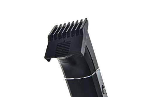 Rozia Premium Mens Rechargeable 3-in-1 Travel Electric Hair Clipper, Efficient Nose Trimmer & Handy