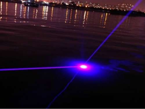 450NM 50000MW 5IN1 BURNING BLUE LASER POINTER 5 CAPS