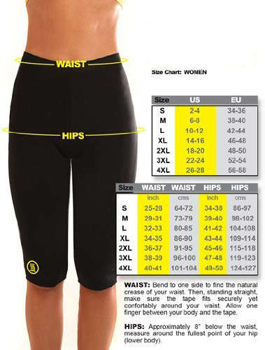 Hot Shapers Womens Hot Pants