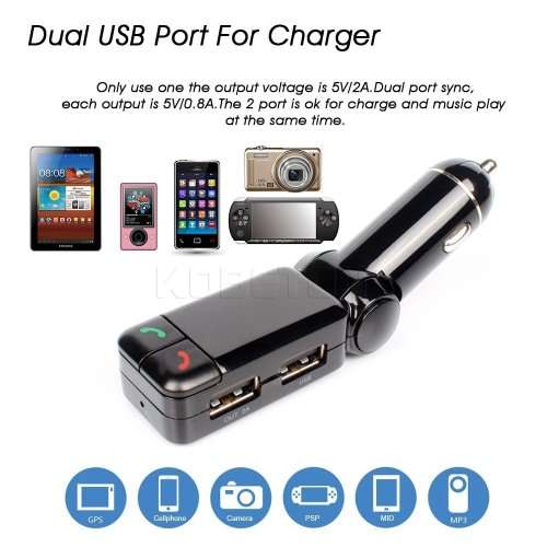 Multifunction Bluetooth Car Charger