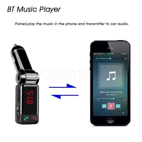 Multifunction Bluetooth Car Charger