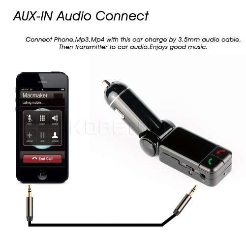 Multifunction Bluetooth Car Charger
