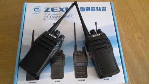 Brand new set of 2 X Professional Zexi E-980 Two-way Radios!