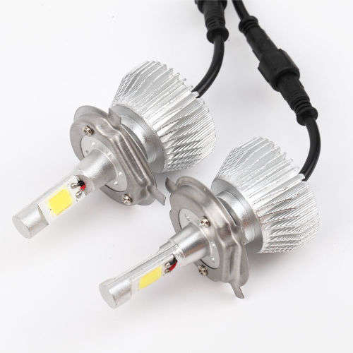 H7 H3 H4 LED Light Headlight Vehicle Car Hi/Lo Beam Bulb Kit 6000k White