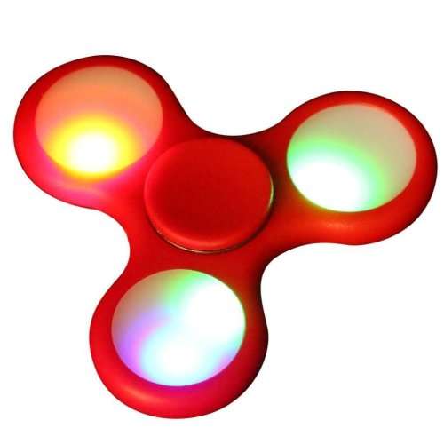(Special)Hand Spinner Toy With Light Stress Reducer EDC Focus Toy Relieves ADHD Anxiety and Boredom