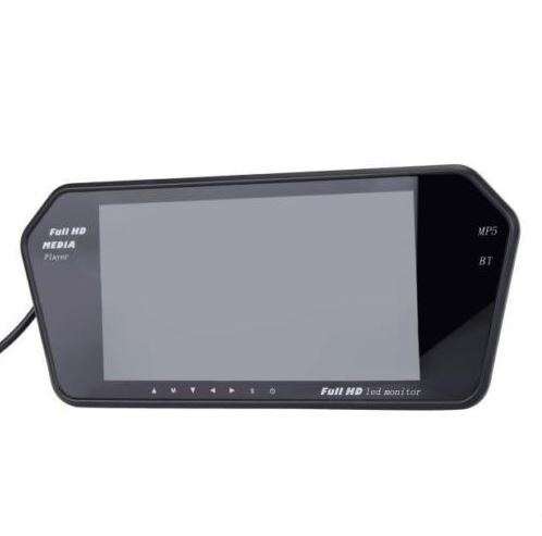 7 Car (MP5) Rearview LCD Mirror Monitor 7 Inch High Resolution Rearview Monitor