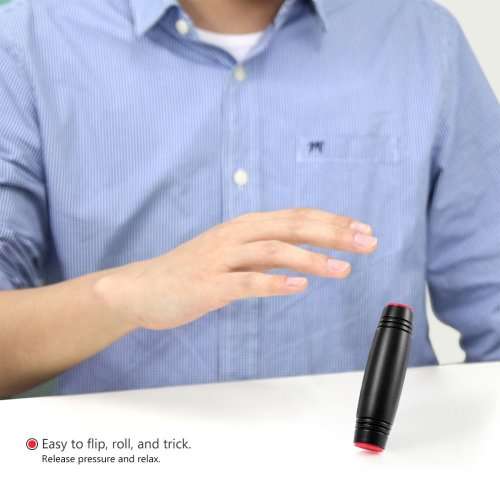 Best Rollver Desktop Flip Toy When Bored At Desk! Fidget Stick is a perfect Stressbuster for Kids