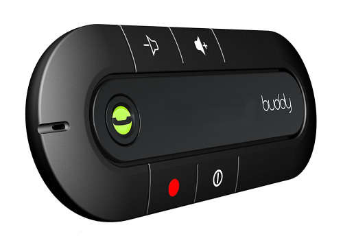 Bluetooth Visor Speakerphone Car kit - Black