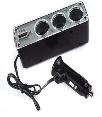 USB&Triple socket