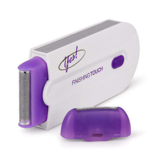 Yes Instant Finishing Touch Hair Remover, No Pain, No Cuts, Safe and Gentle