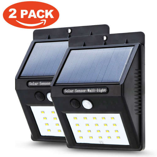 Solar Power Motion Sensor Wall Light