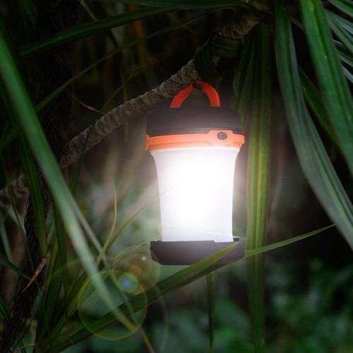 Portable Camping Lantern LED Hiking Light Lamp Collapsable Flashlight Outdoo