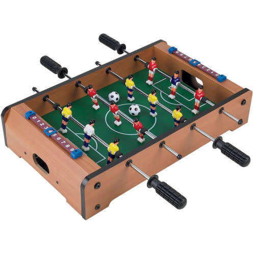 Portable Tabletop Football Game Mini Foosball Soccer Sport Toy Office Indoor
