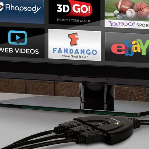 HD1831 3-Port HDMI Switch with Pigtail Cable