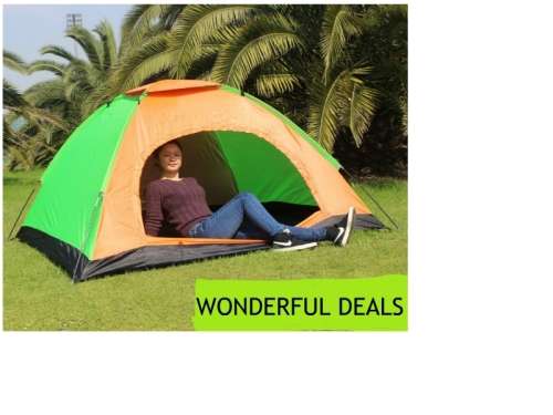 Camping Tent  200x200x135cm Suitable for family of 4