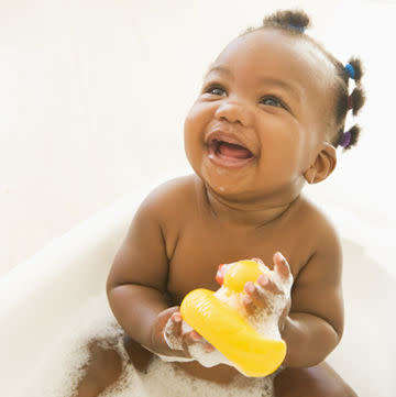 BABY BATH DUCK RUBBER TOY