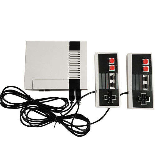 Mini Vintage Retro TV Game Console Classic 500 Built in Games 2 Controllers New