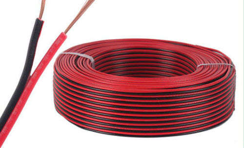 100M Speaker Cable Wire Car And Home Audio System Sound Stereo HiFi