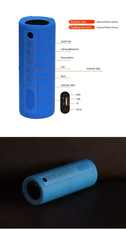 Charge 5+ Portable Wireless Speaker
