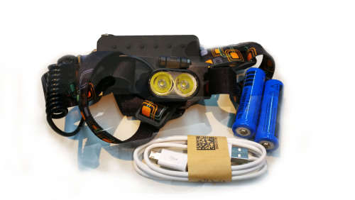 2800LM 3 model light and USB charger OUTDOOR HEADLIGHTS with two of 18650 BATTERIES K28