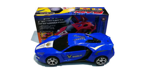 Flash And Deformation Rotating Toy Car